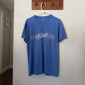 80's McDonalds T-shirt Size XL Vintage Made in USA Single Stitch